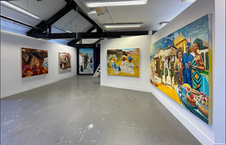 Margaret Clarke Gallery, approach view