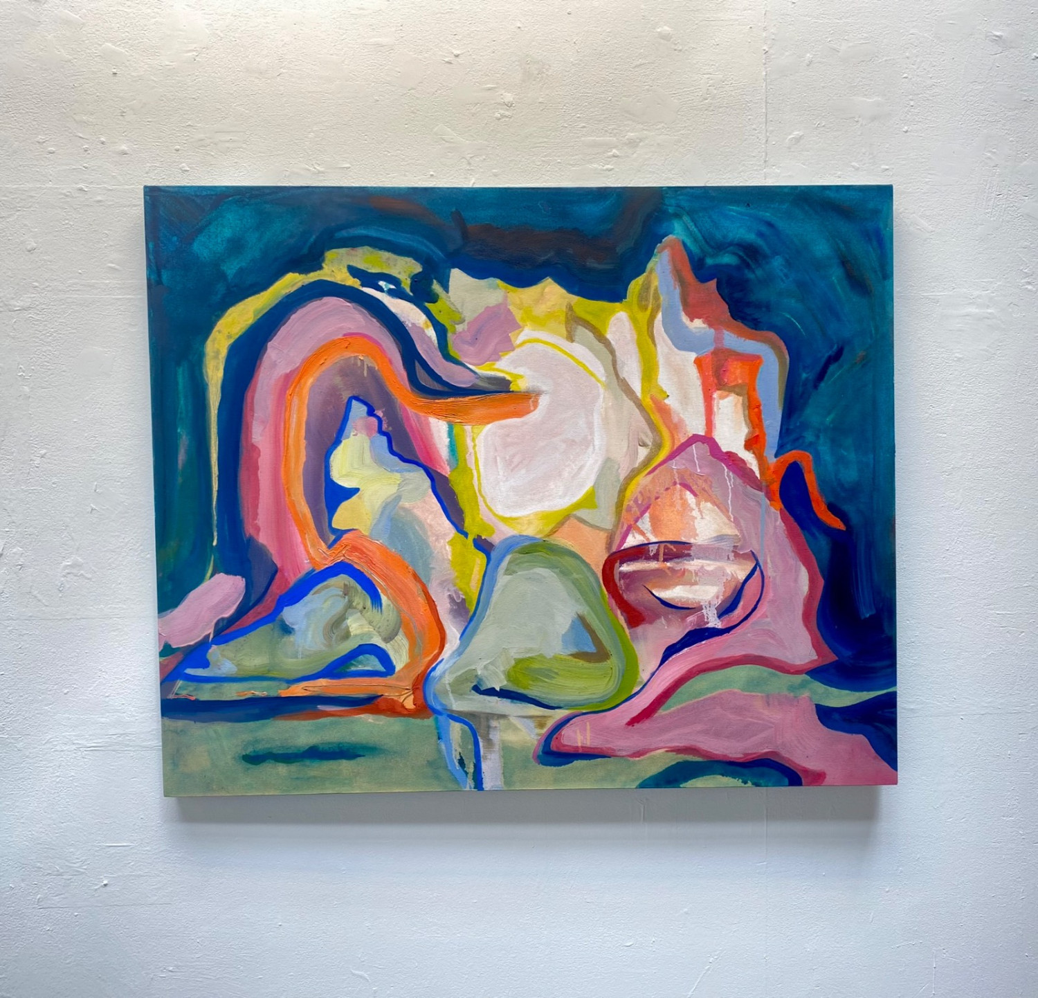 *Abstruse*, oil on canvas, 110 x 130cm