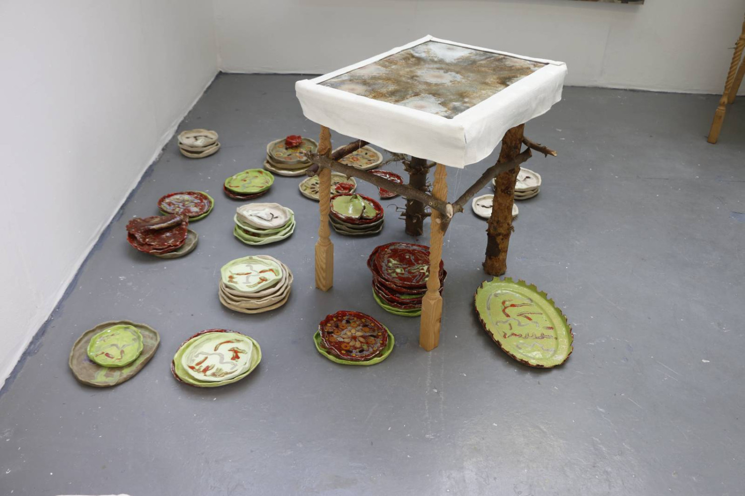 *Chance growths of desire, and colder*, Installation view