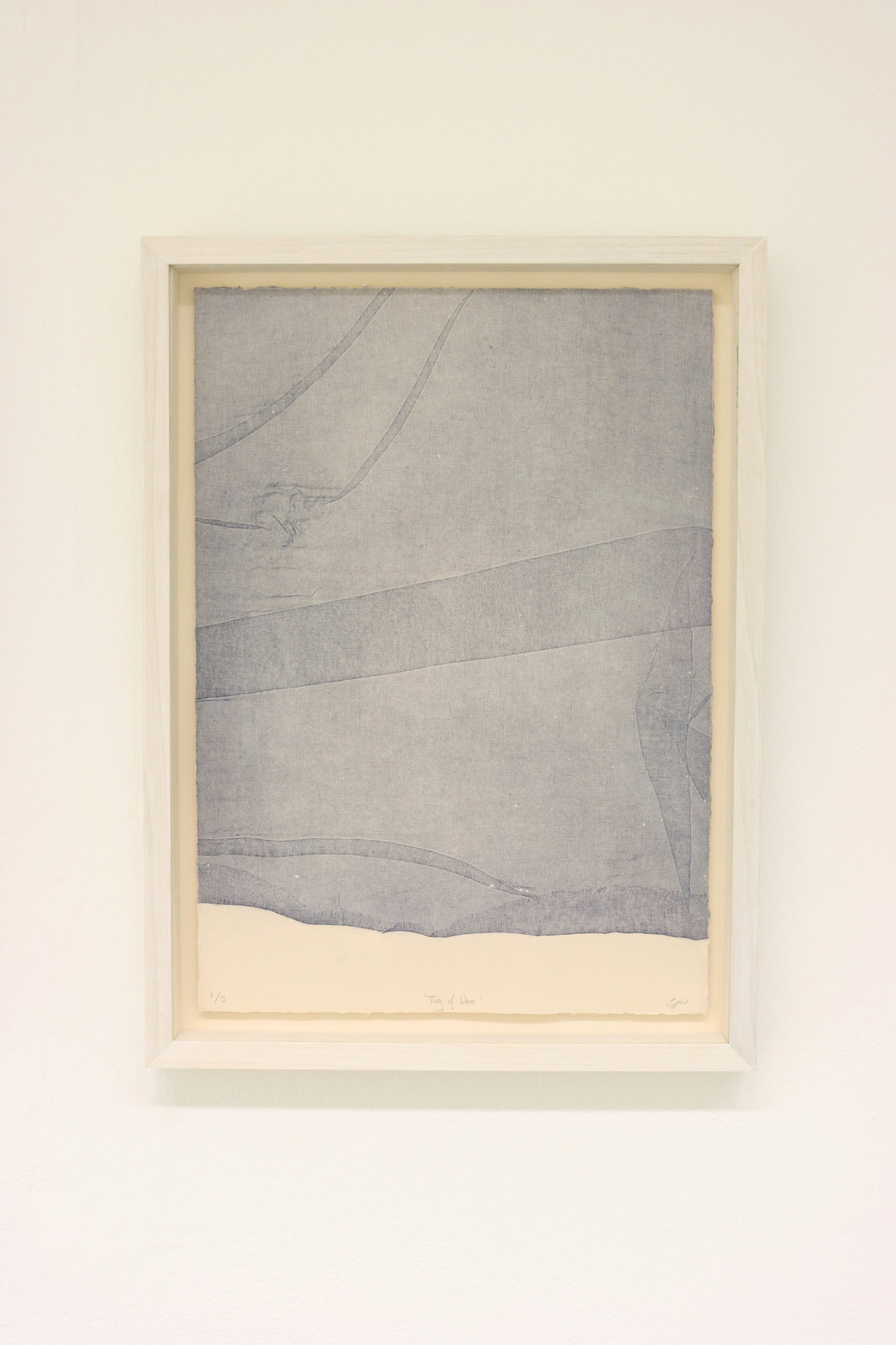 *Tug of War*, soft ground etching, 29 x 40 cm
