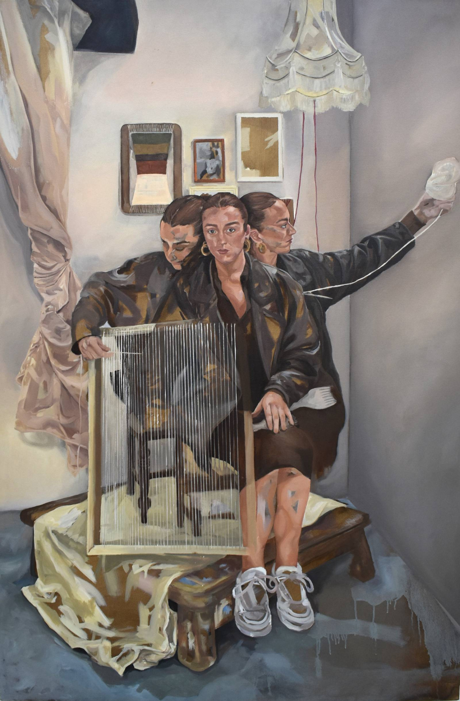 *Untitled*, oil on canvas, 180 x 120cm