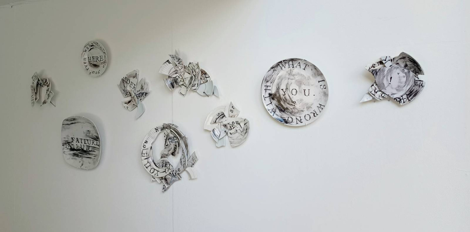 *Yet to Meet*, installation view