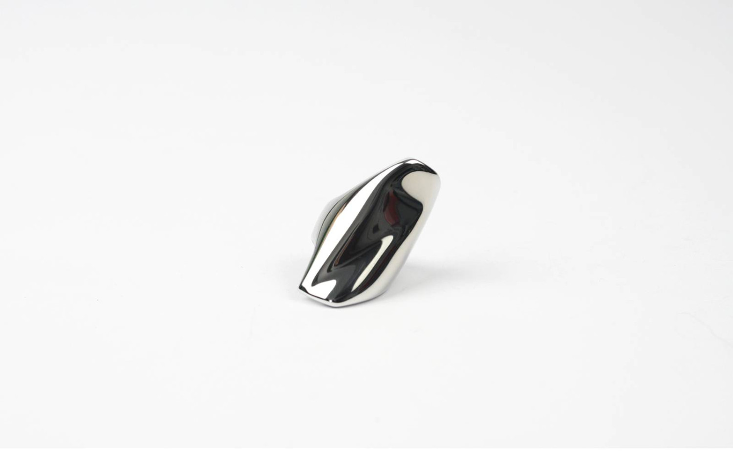 *Touch*, ring. Hand carved aluminium