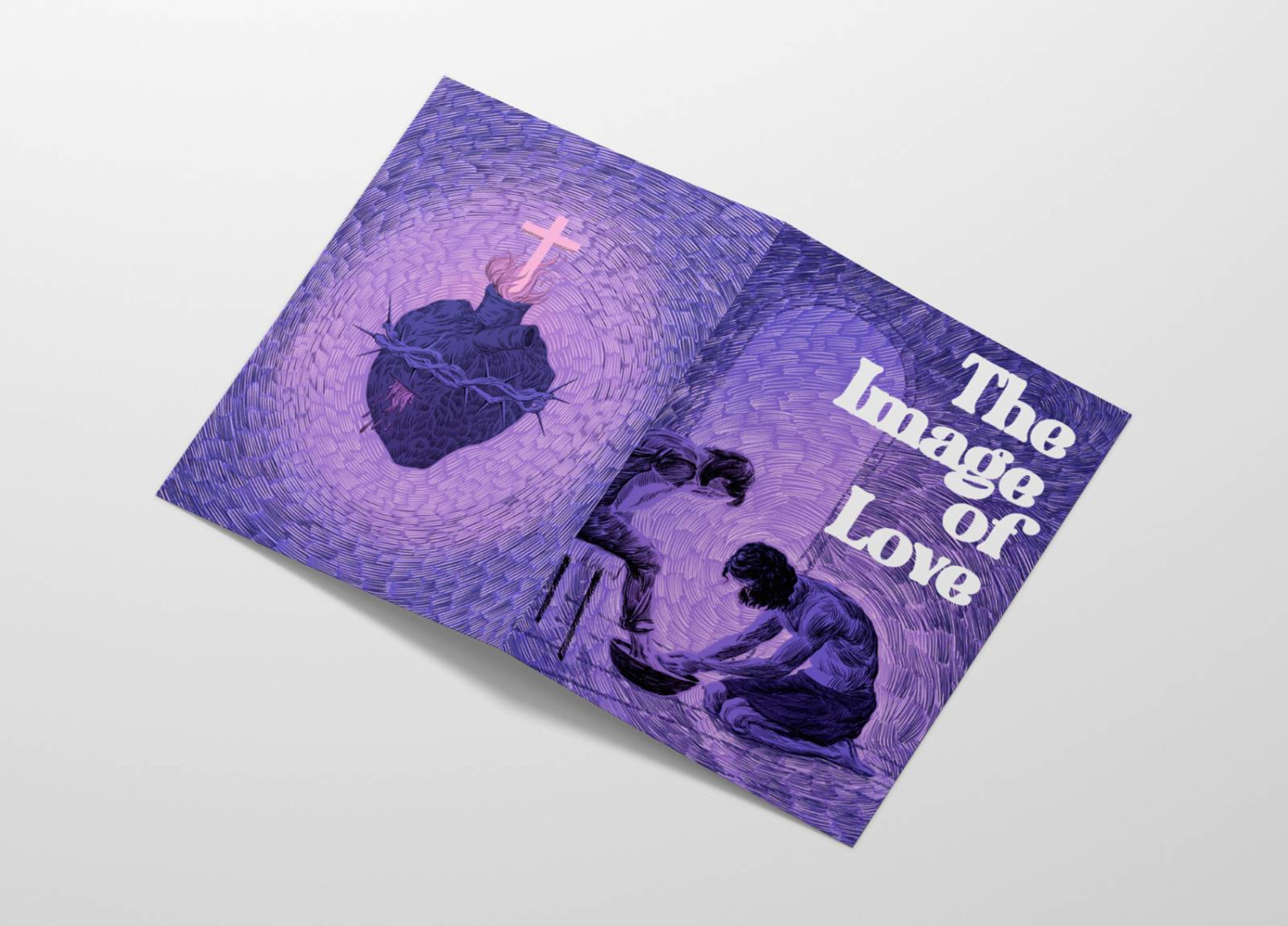 *The Image of Love*, book cover and back