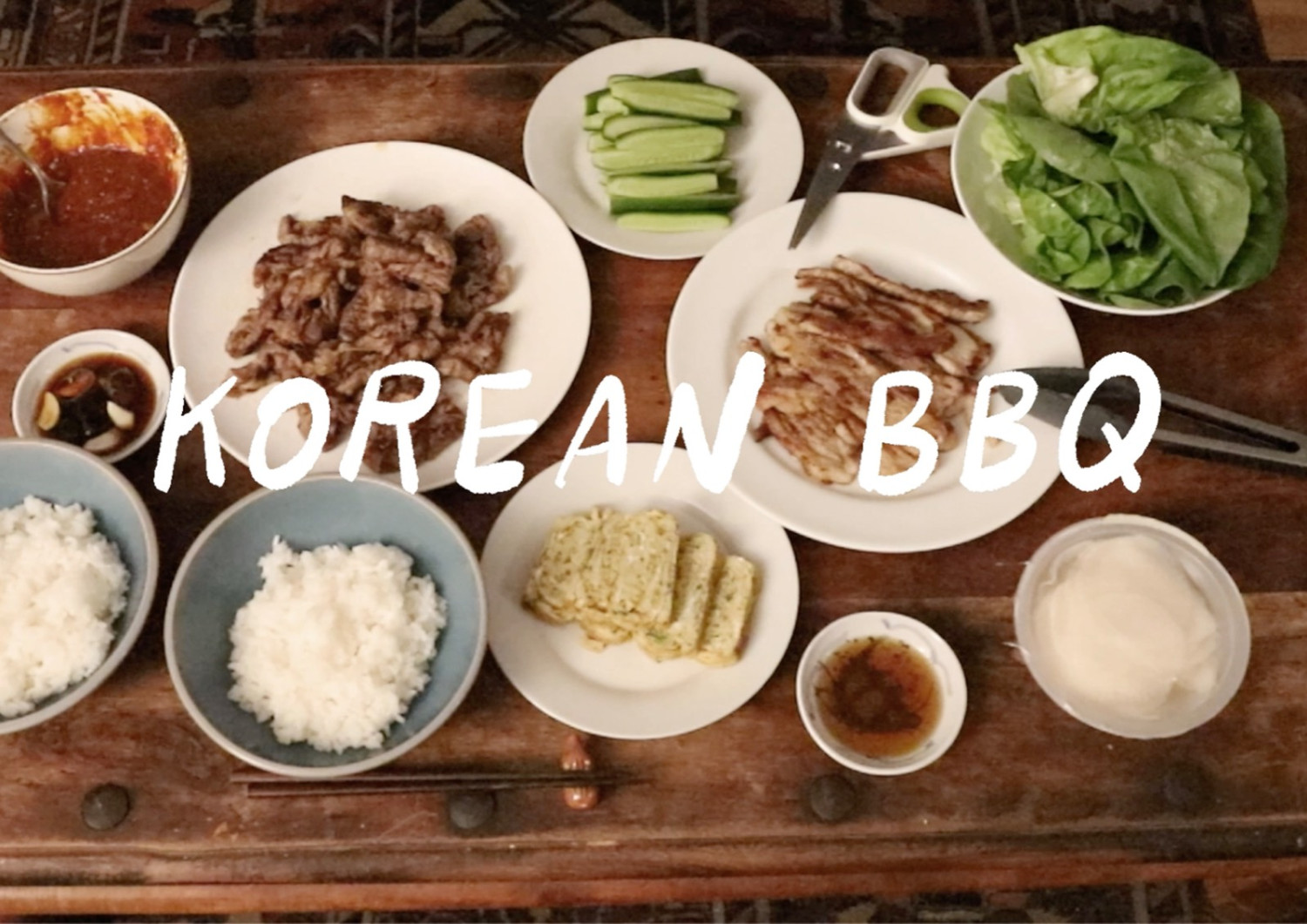 The hosts offered up their kitchens for an evening as I prepared them Korean meals. The reversal of host and guest roles created an unconventional dynamic that allowed us to lean into vulnerability