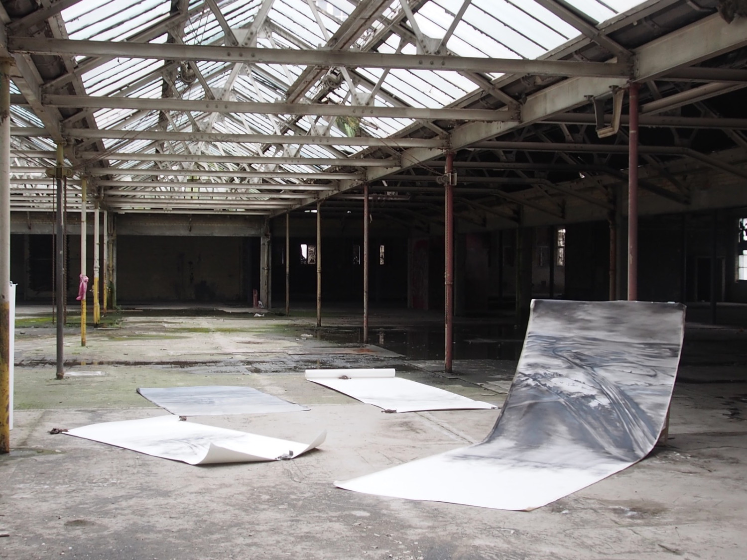 Virtual Exhibition staged in a disused factory